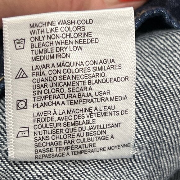 Dickies Overalls Womens 24 Denim Bib Relaxed Fit 8 Pocket Chore Workwear Utility - Picture 8 of 8